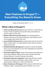 Features of Drupal 11